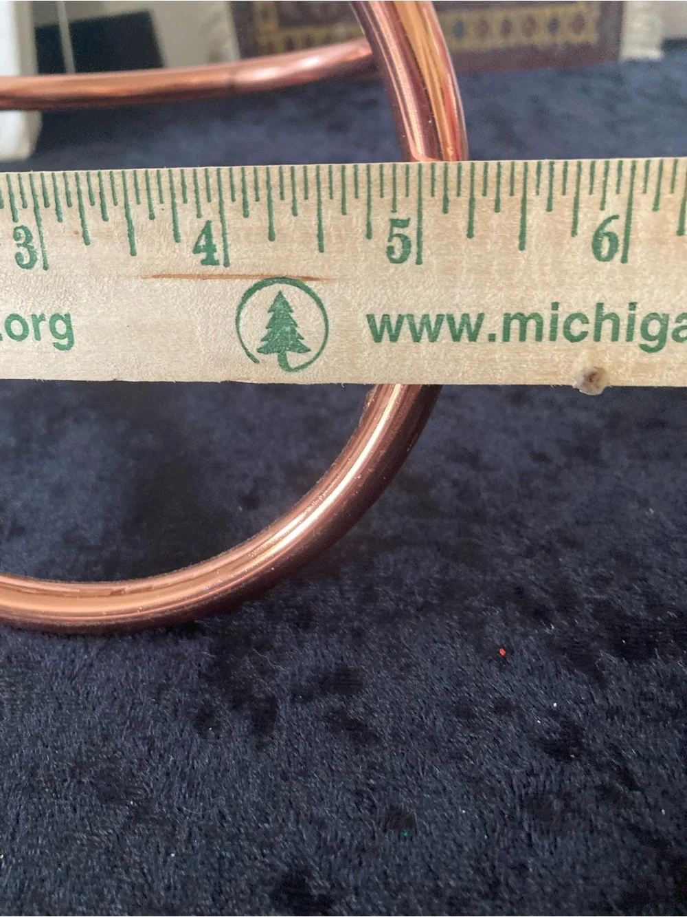 Copper Napkin Ring Holder - Home Dining Heavy Mail organizer